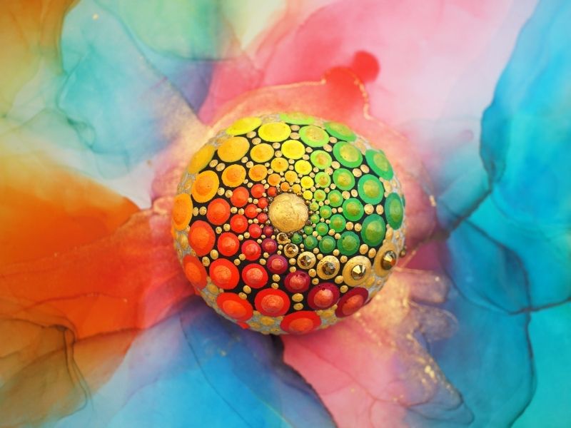 Elementos Decorativos com Mandalas para Espaços Uma Exploração Estética e Energética